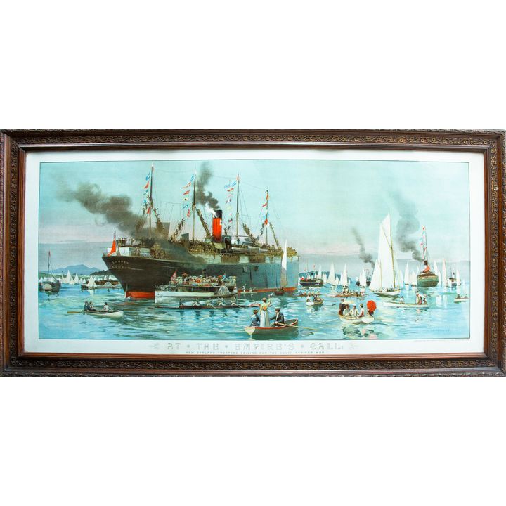 Walter Wright 'At the Empire’s Call: New Zealand Troopers Sailing for The South African War'