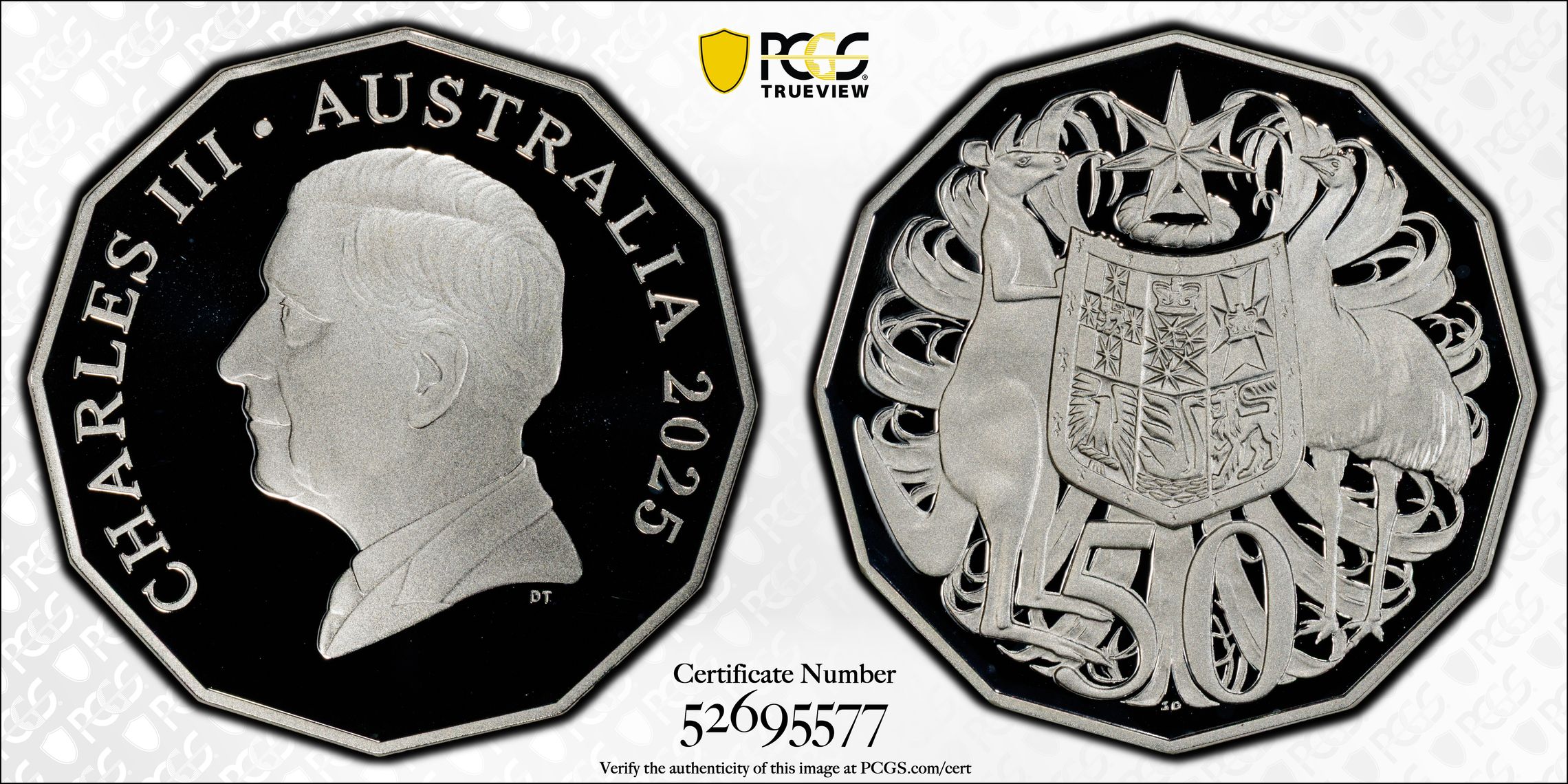 Silver, Fifty Cent, 2025, PCGS PR69DCAM