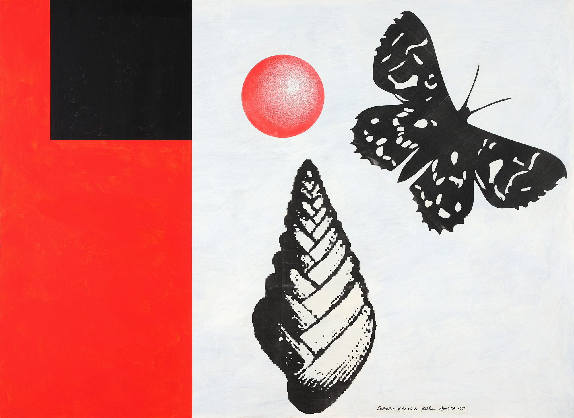 Richard Killeen 'Destruction of the circle' — NZ auction result
