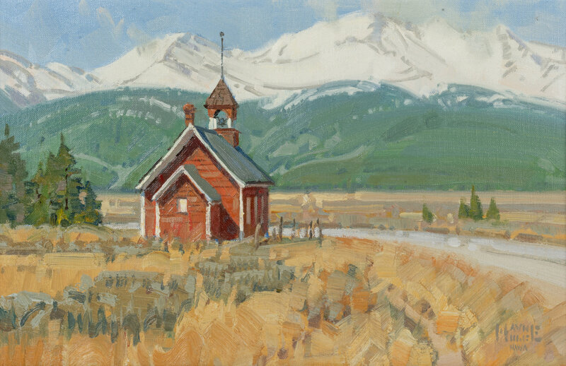 Wayne Wolfe
(American, b. 1945)
Little Red School House, 1992