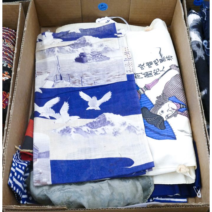 Box Old Japanese Printed Textiles
