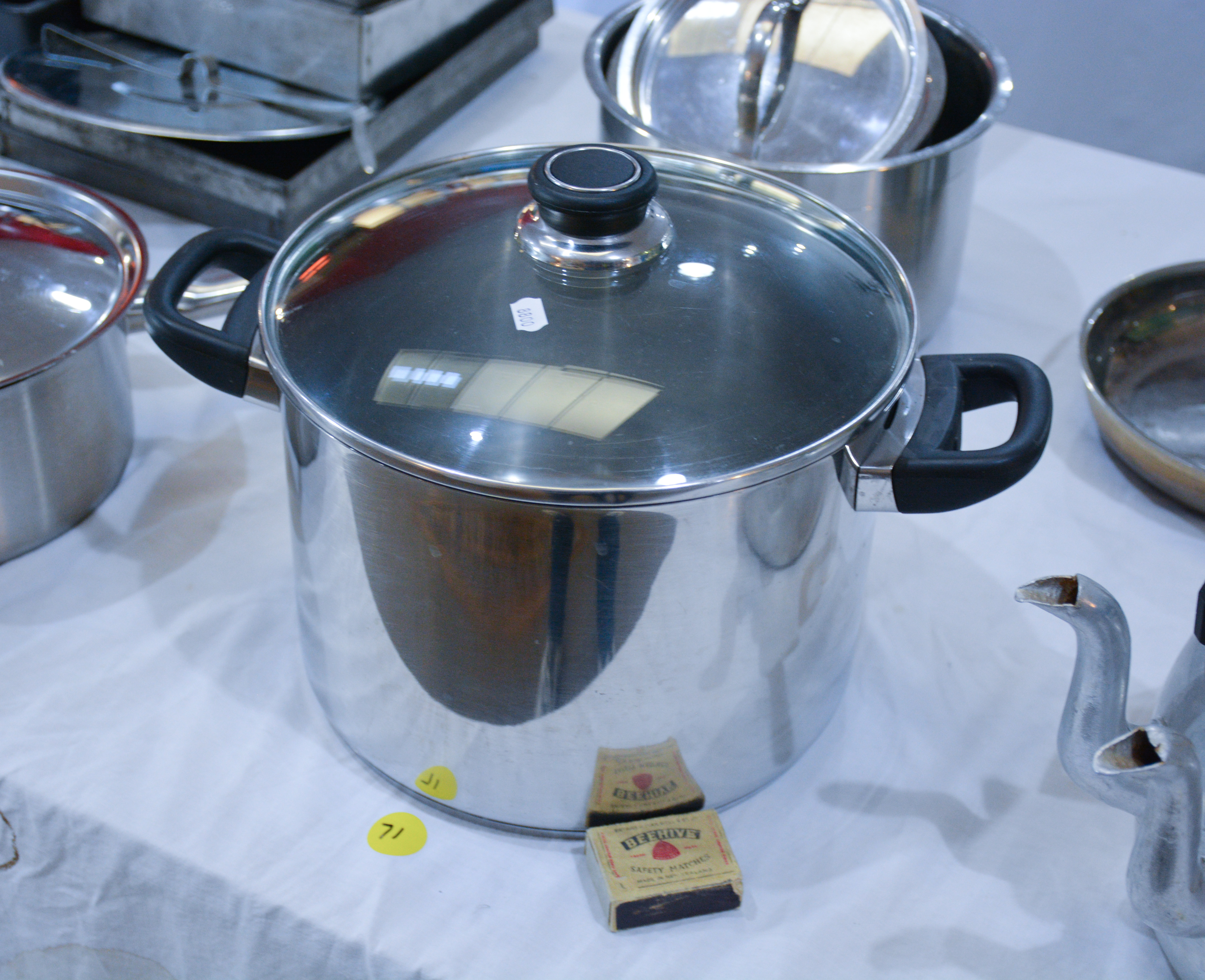 Large Baccarat Stock Pot — NZ auction result