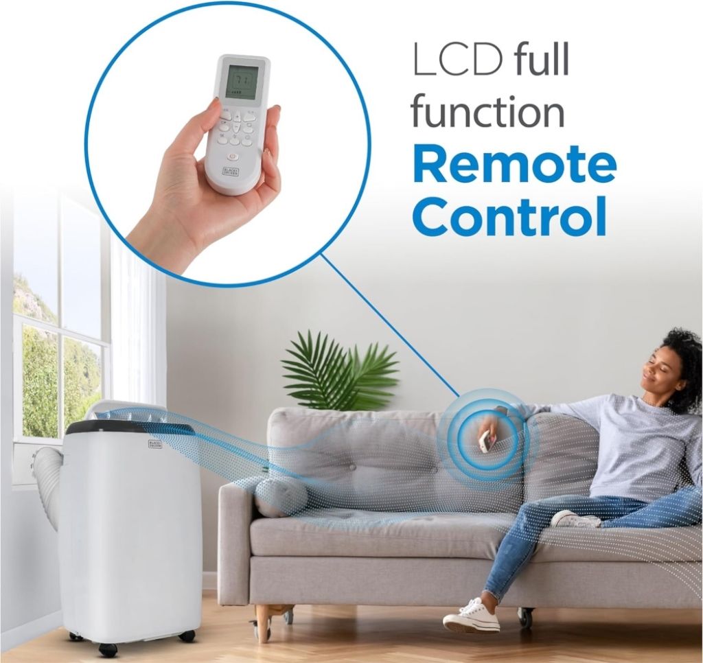 Black+Decker 5,100 BTU Portable Air Conditioner Vanzant Auctions