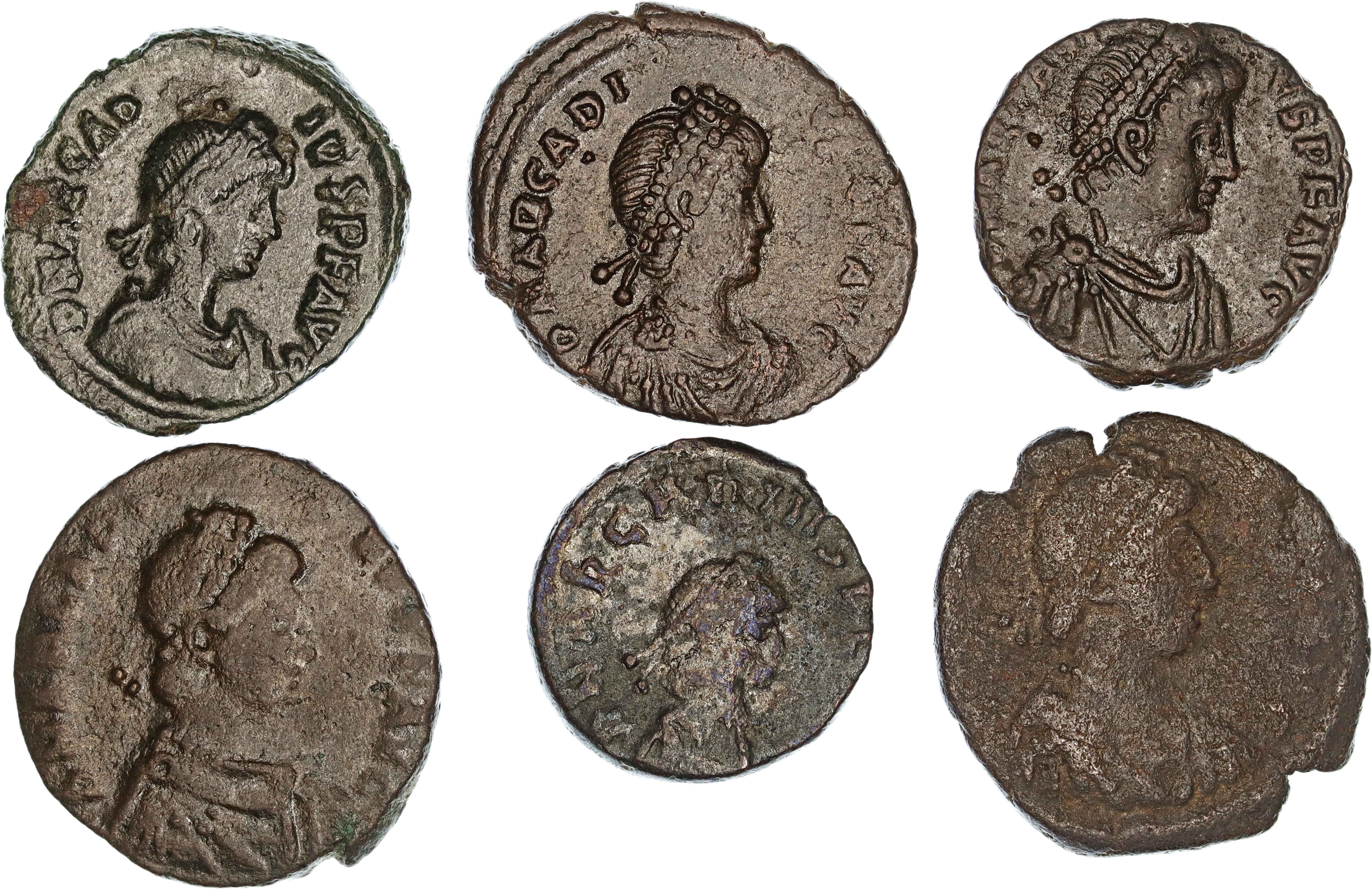 Roman Empire, Arcadius, Æ, 383-408 AD, F-nVF
