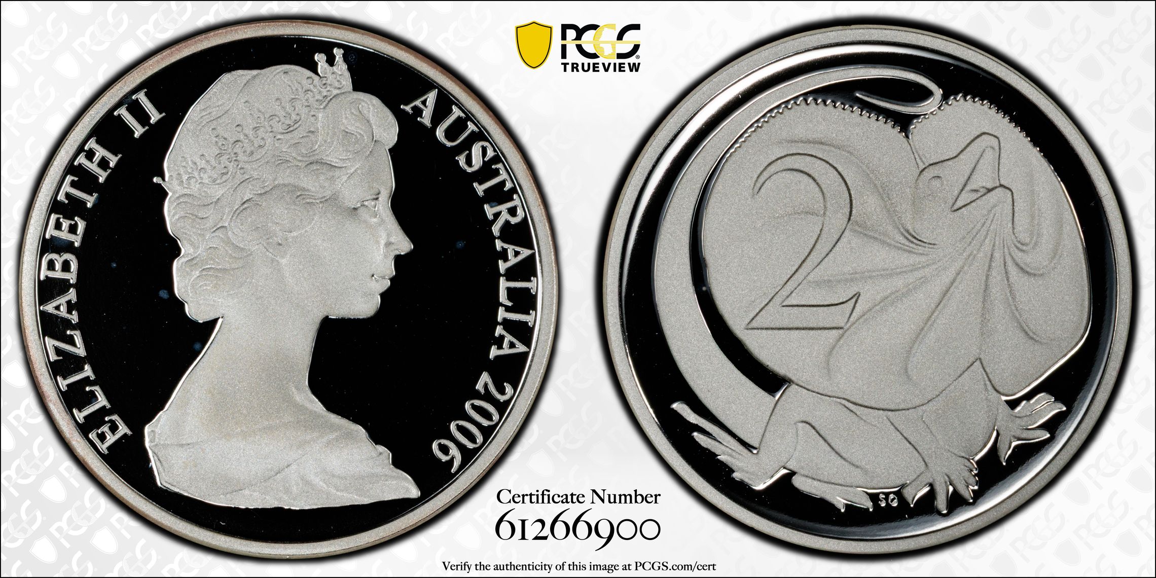 Young Bust Silver, Two Cent, 2006, PCGS PR69DCAM