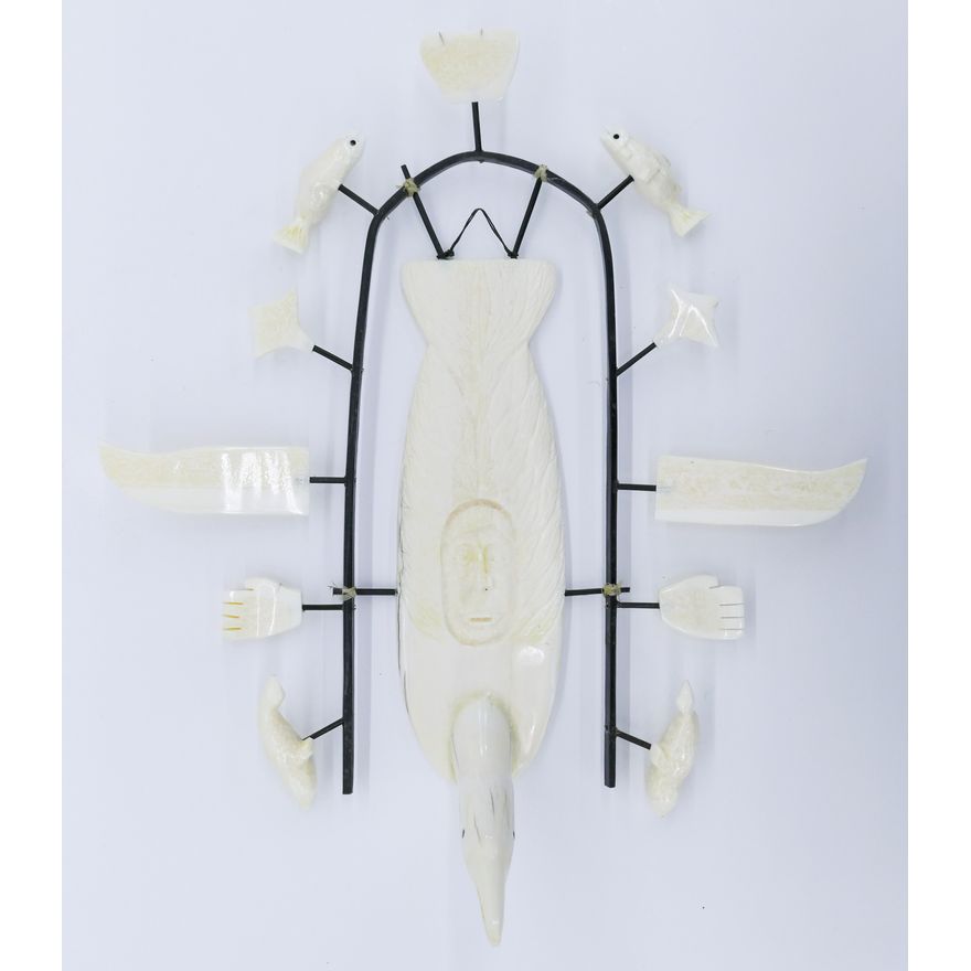 Franklin Matchian Eskimo Loon Nunivak Mask