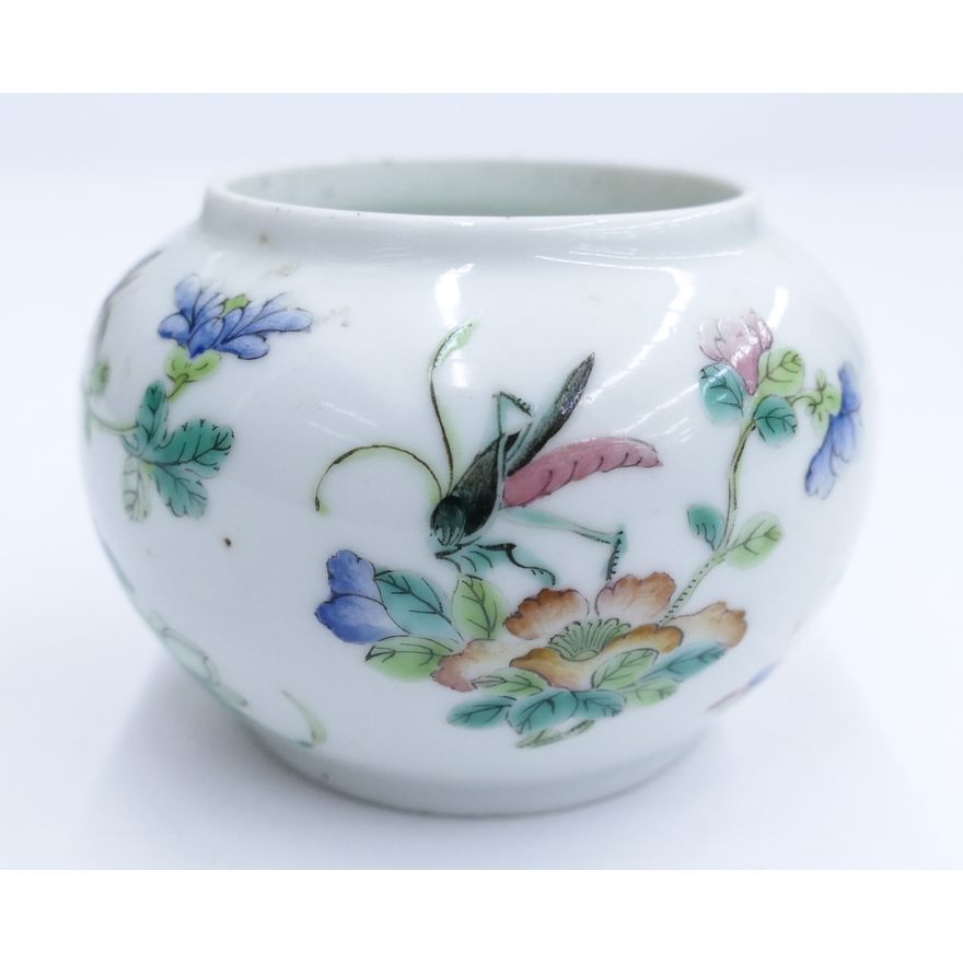 Chinese Xianfeng Porcelain Cricket Pot