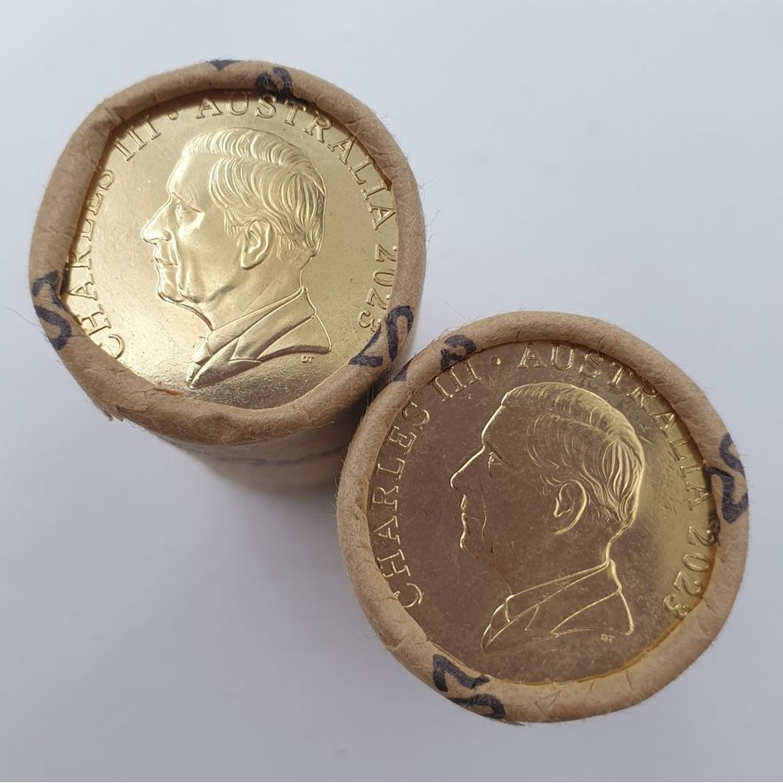 KCIII Effigy $1 Coin Rolls (x2)