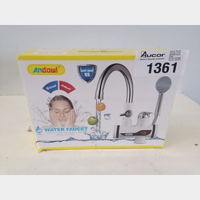 INSTANT DIGITAL ELECTRIC HOT WATER TAP - WARMS UP TO 49 DEGREE CELCIUS SURFACE MATERIAL- ABS PLASTIC AND STAINLESS STEEL