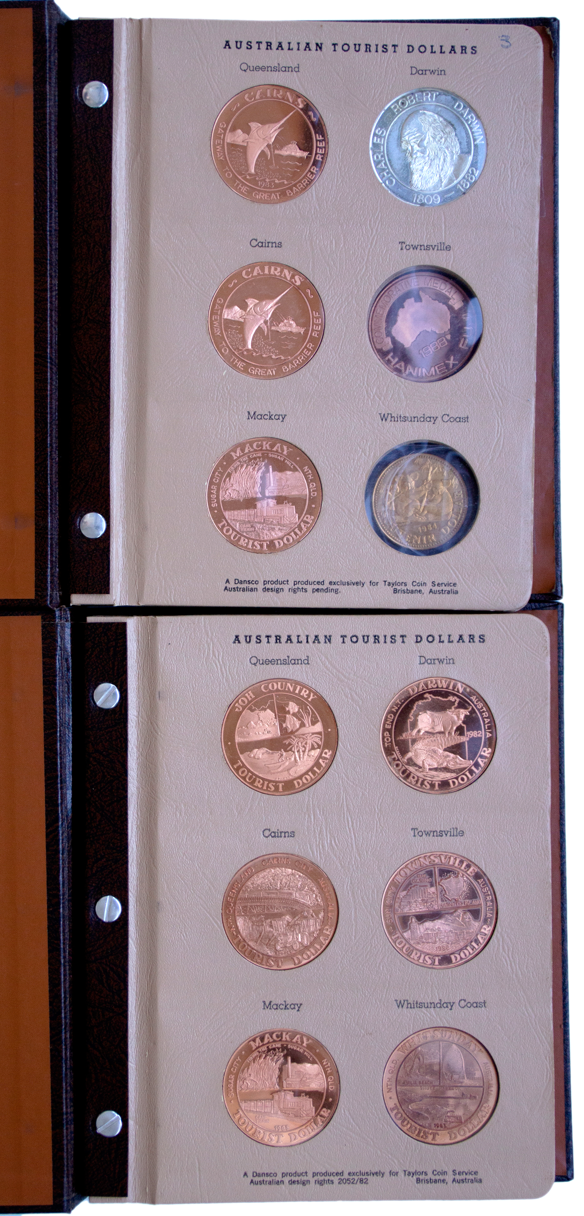 169 · Australian Tourist Dollars,