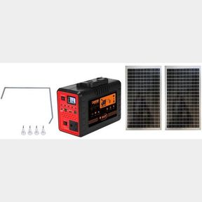 SUN PORTABLE RECHARGEABLE 300W POWER SUPPLY STATION SOLAR INVERTER GENERATOR - 51230/10320