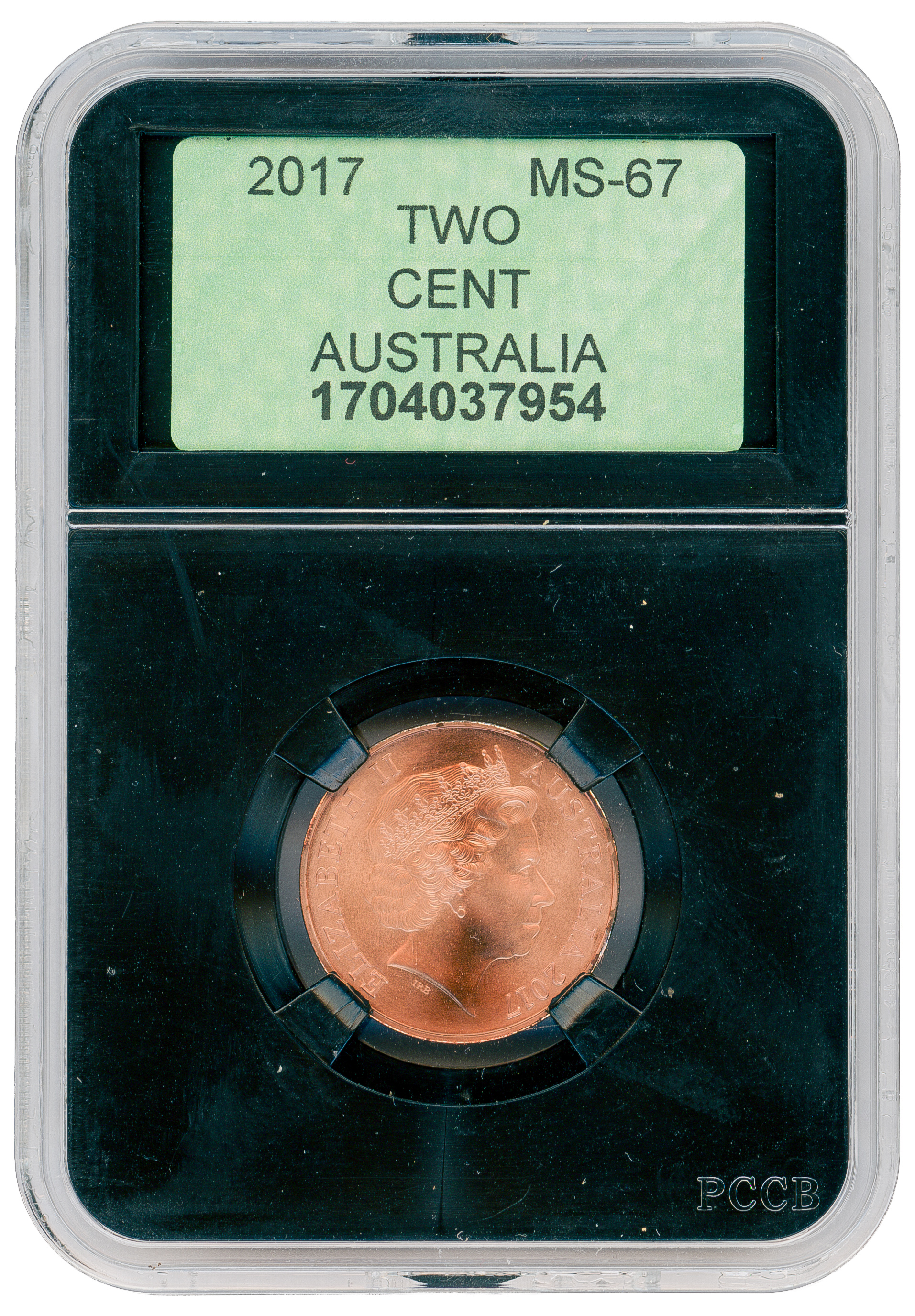 Two Cent, 2017, MS67