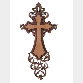 Decorative Cross - Stunning Multi Level Decorative Cross