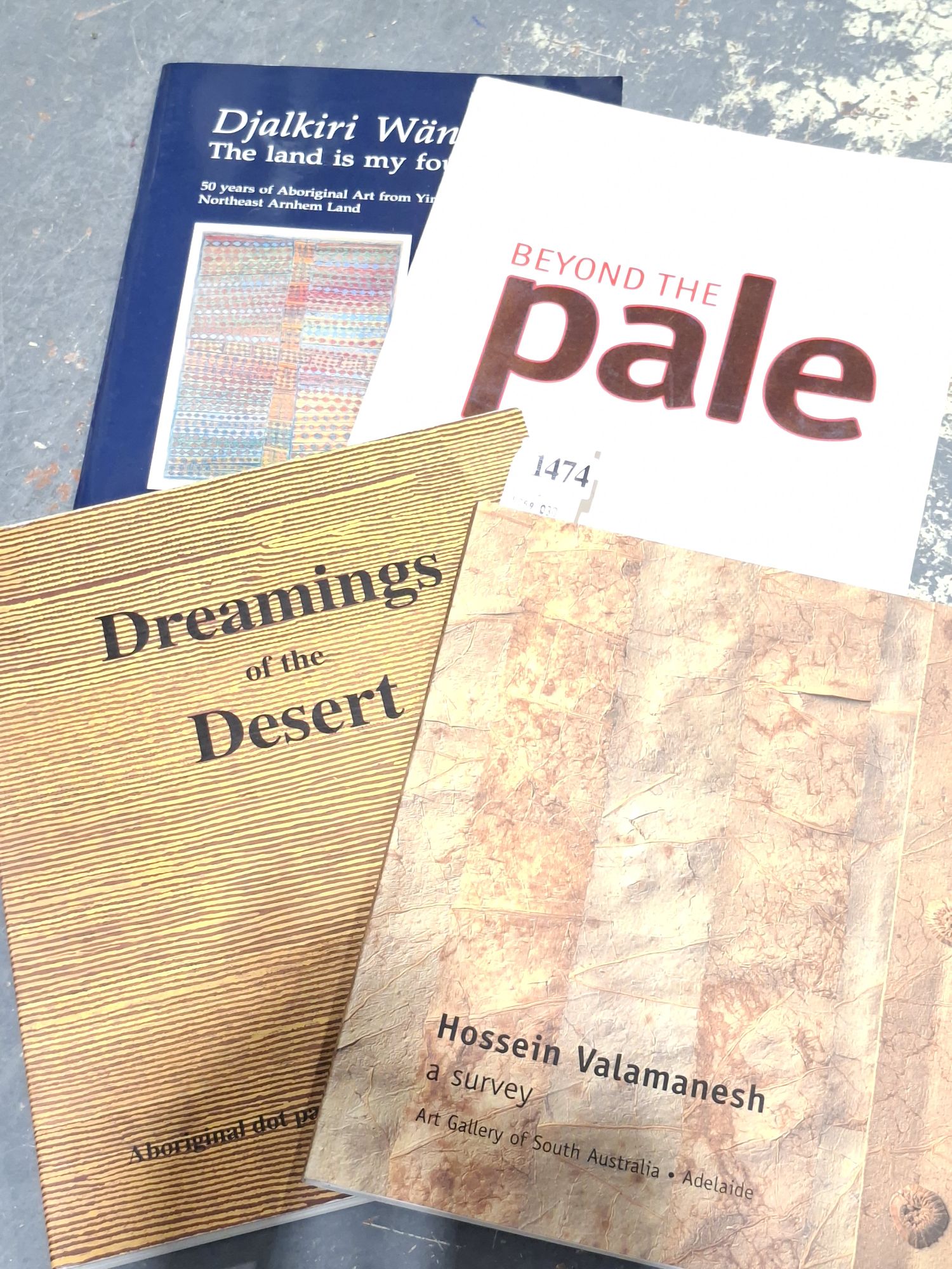 1474 · BOOKS - ABORIGINAL ART