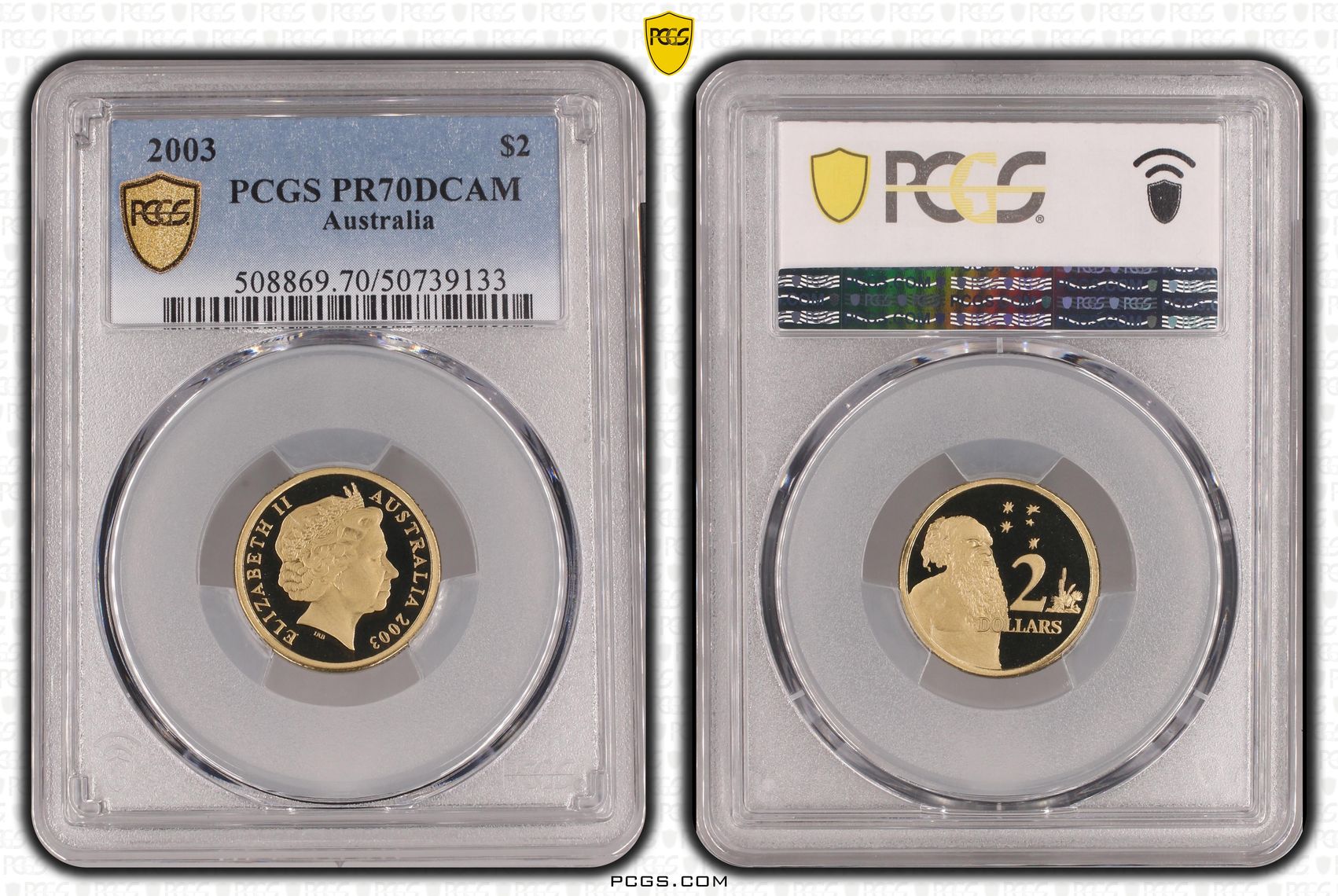 POP 20/0, Two Dollar, 2003, PCGS PR70DCAM