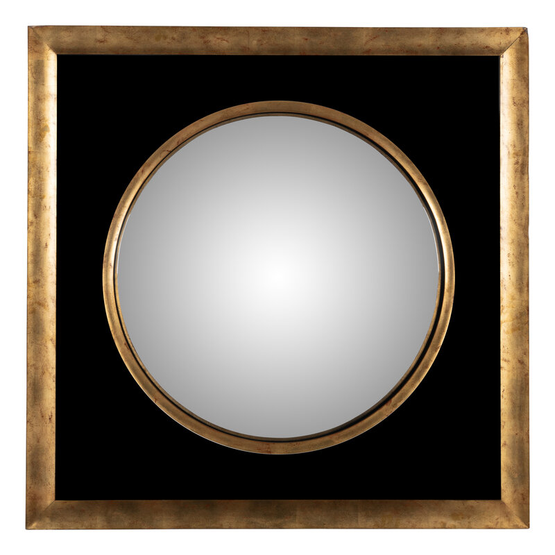 A Contemporary Convex Wall Mirror