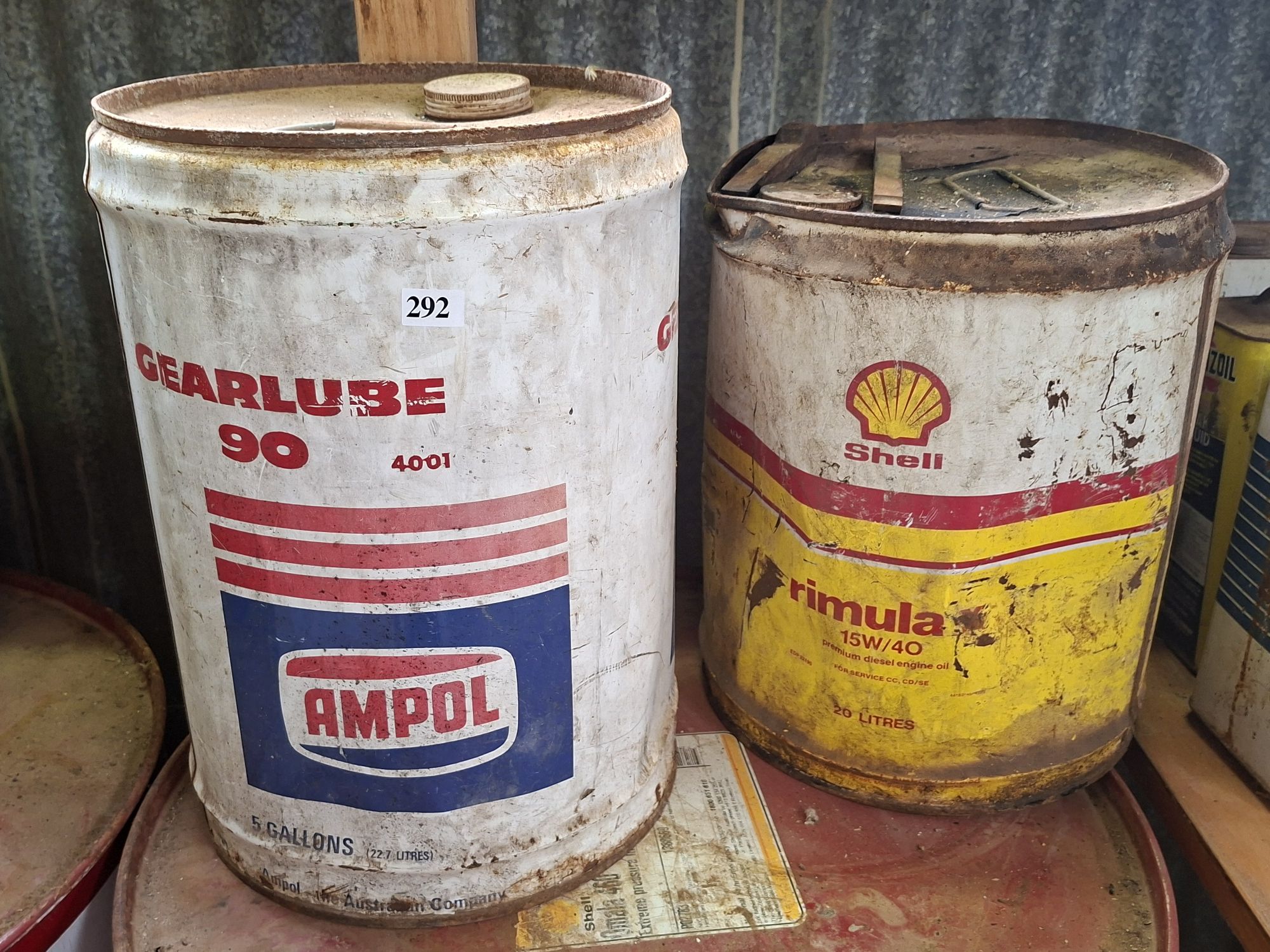 2 Oil Drums