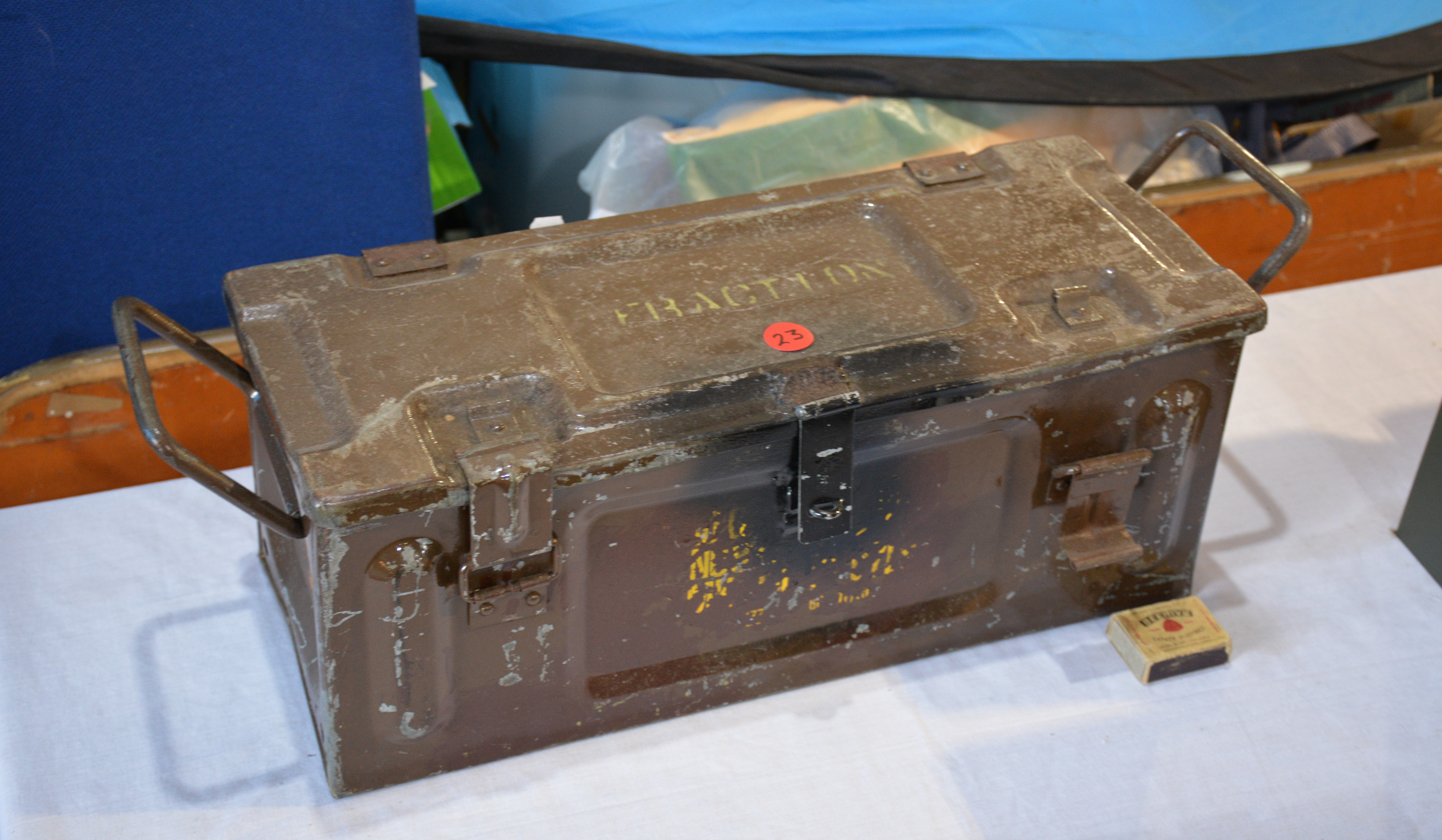 Brown Ammo Box — sold at auction in New Zealand for $35