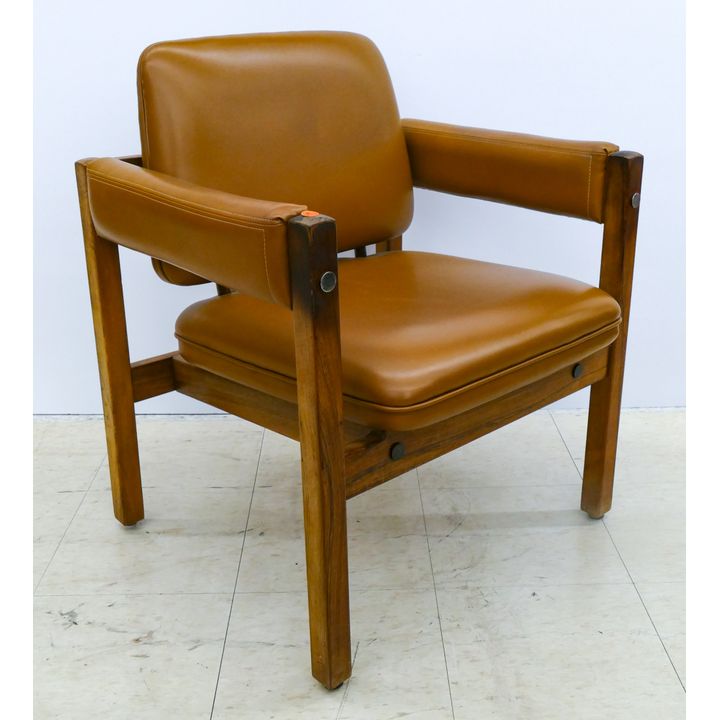 Sergio Rodrigues ''Kiko'' Rosewood Armchair 30''x27''x24''