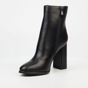 Miss Black Women Black Almond Toe Rubber Sole Boots Black Women UK 8 |