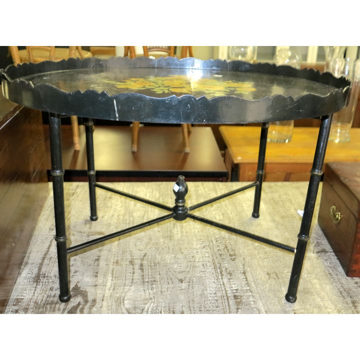 GALLERY TOP COFFEE TABLE ON STAND,