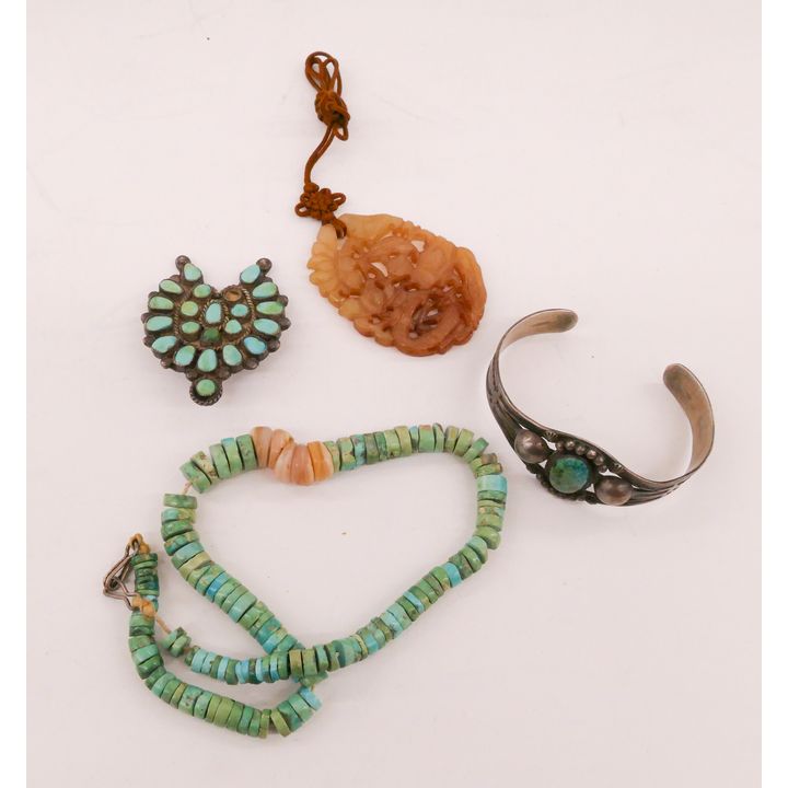 Box Navajo Turquoise Jewelry Etc