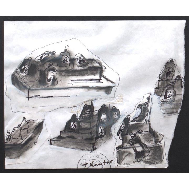 Tadeusz Kantor | Scenografia ze schodami