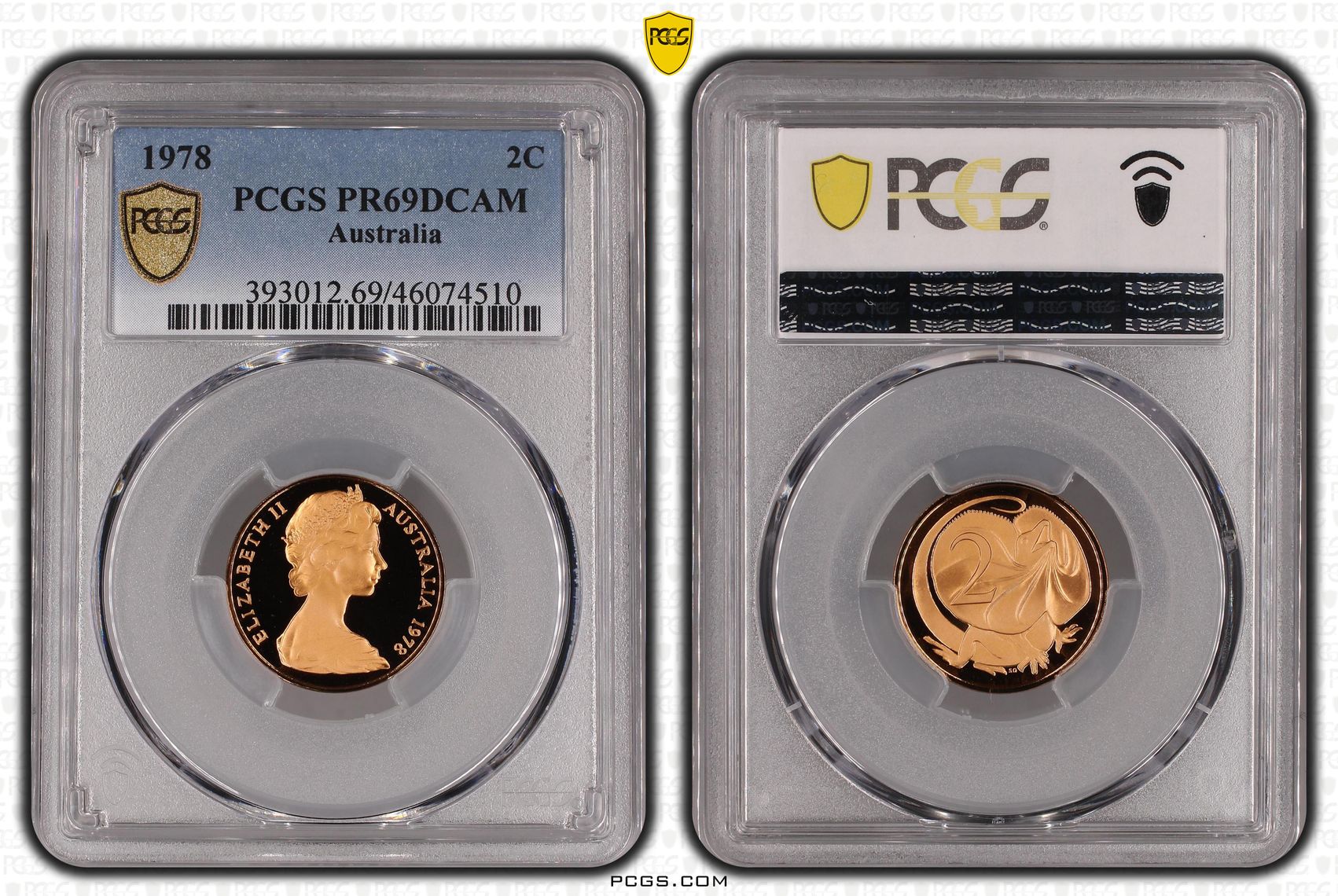 Two Cent, 1978, Pcgs Pr69dcam