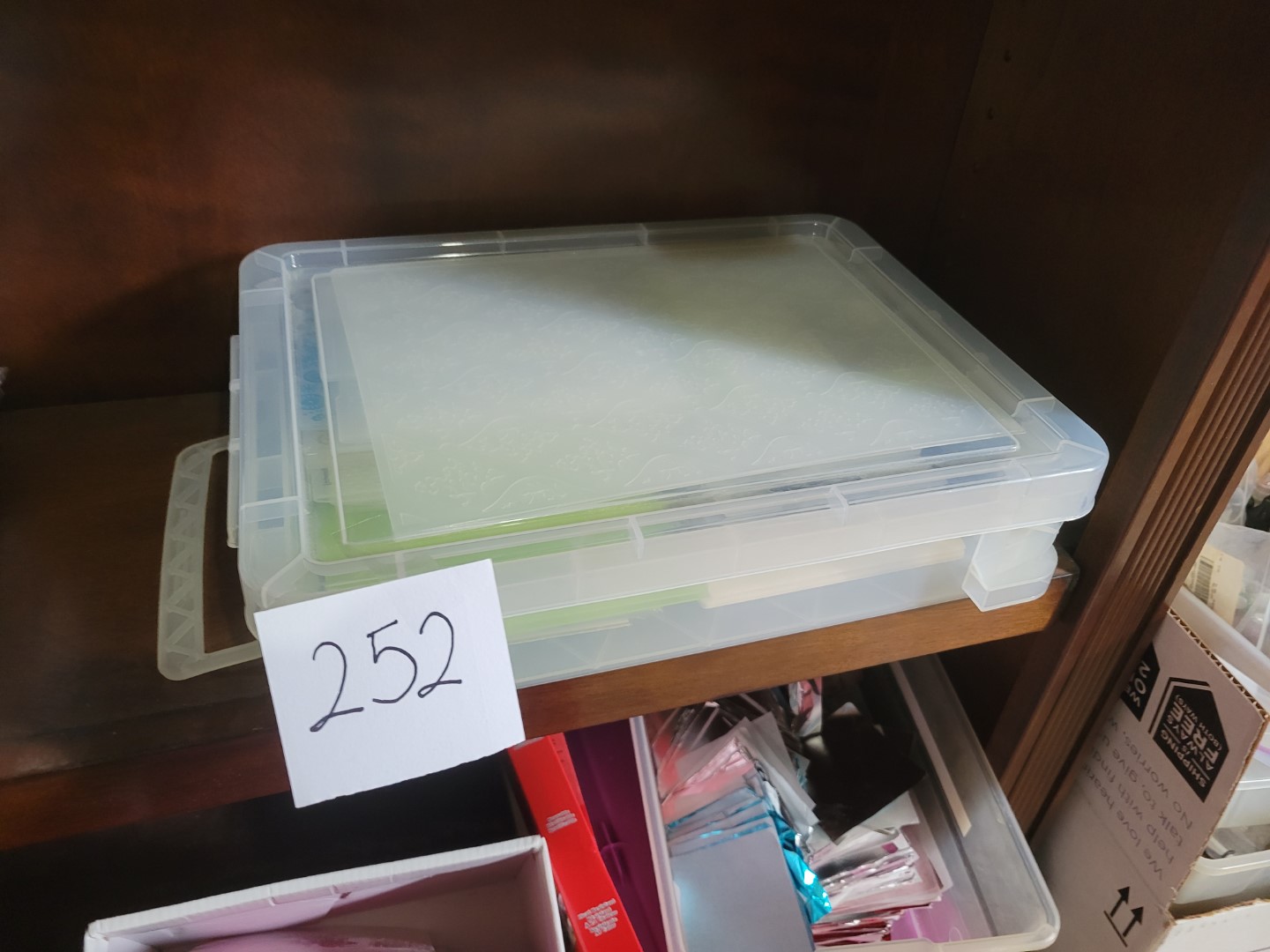 Container of Stencils Midwest Auctions, LLC