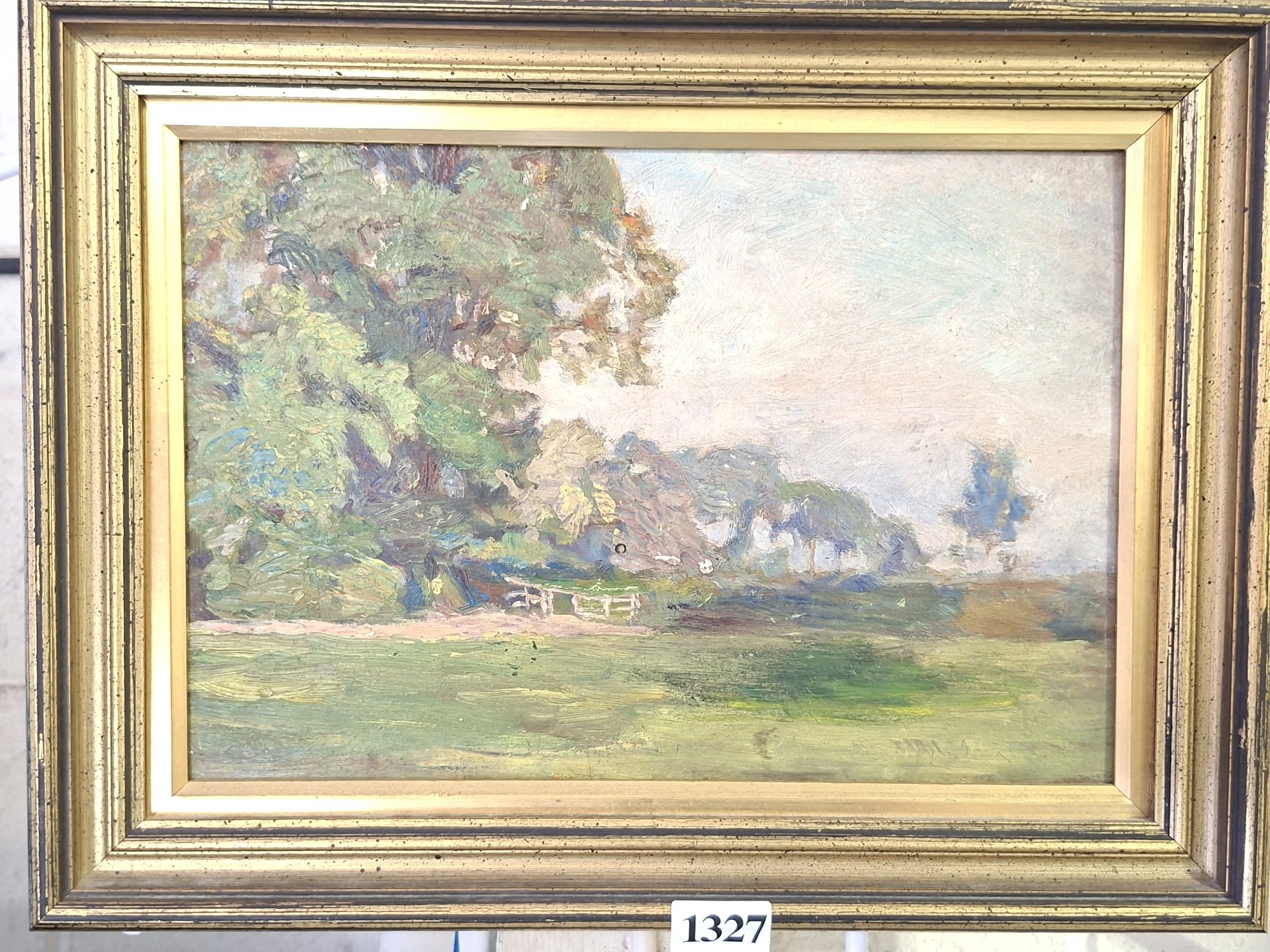 OIL ON BOARD