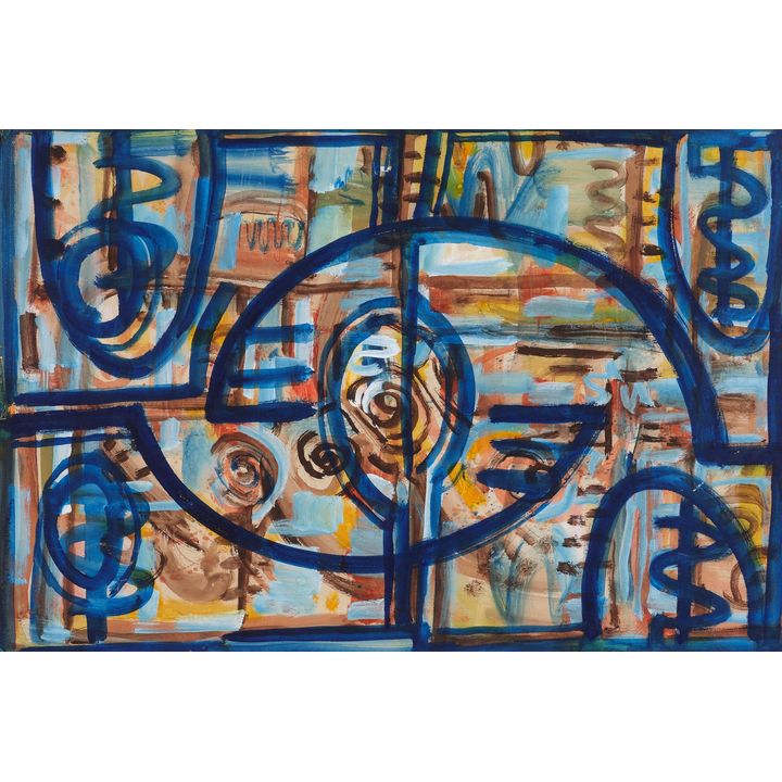 Selwyn Muru 'Untitled - Abstract Design'