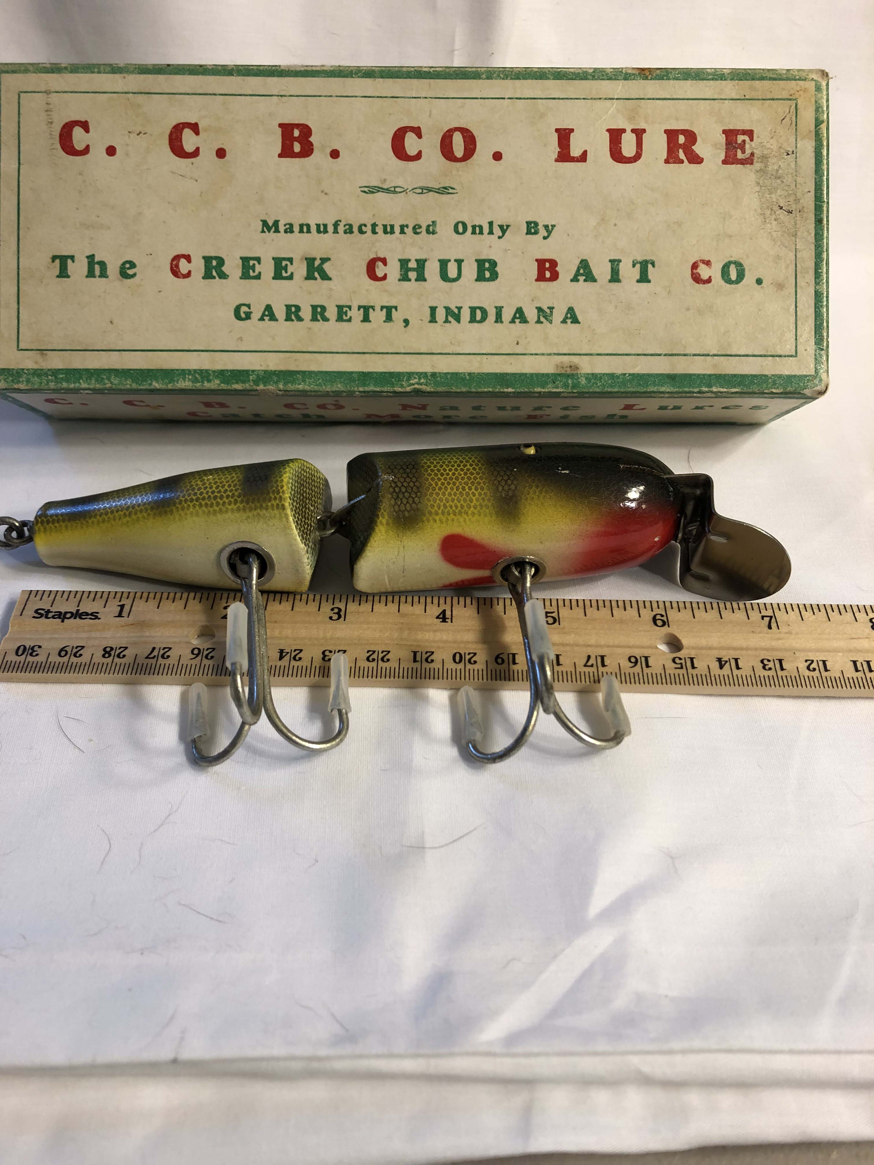 Sold at Auction: (6) Vintage Fishing Lures. Creek Chub Bait Co