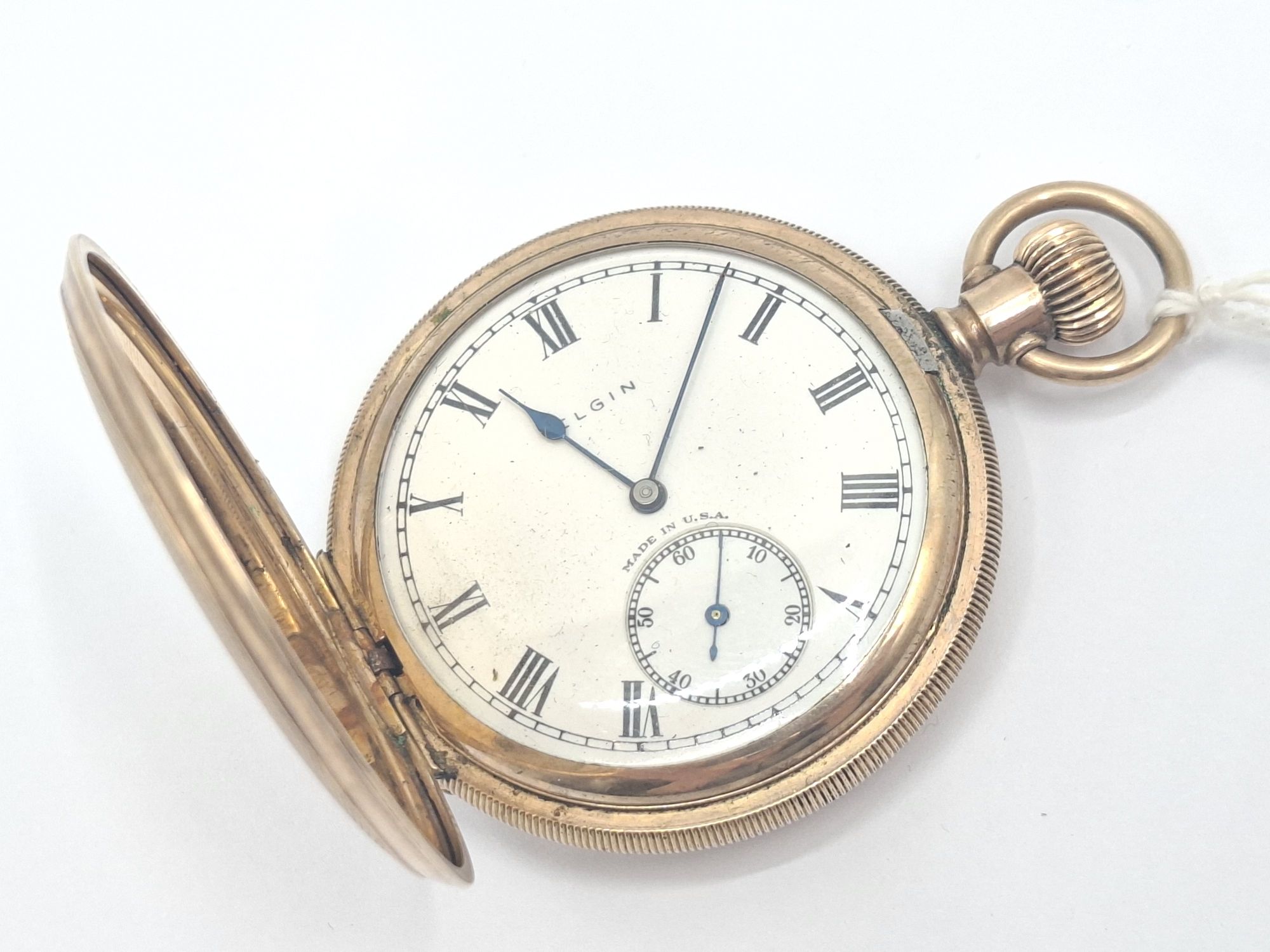 Elgin Usa Gold Filled Pocket Watch