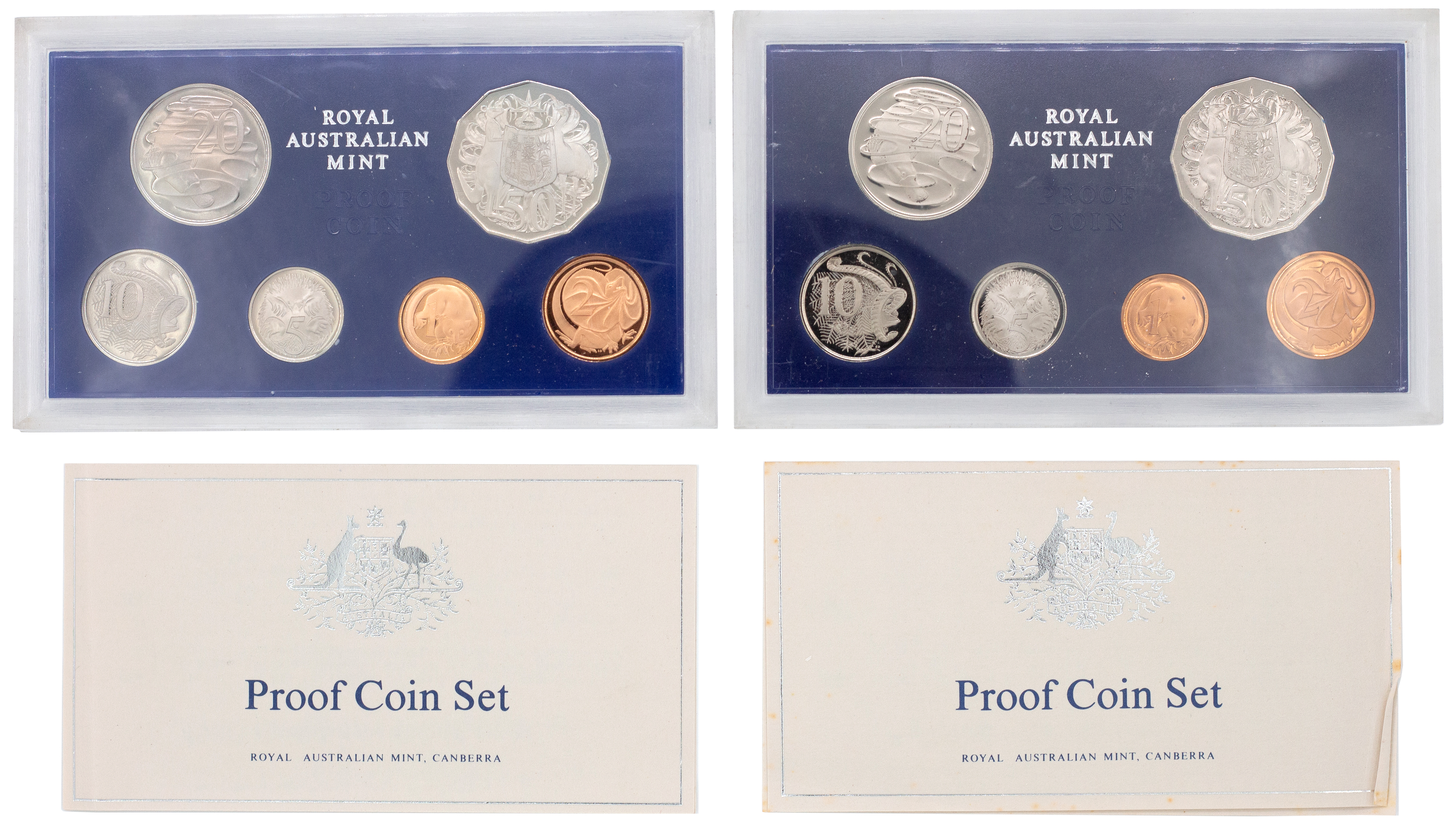 Elizabeth II, Proof Set, 1971, aFDC