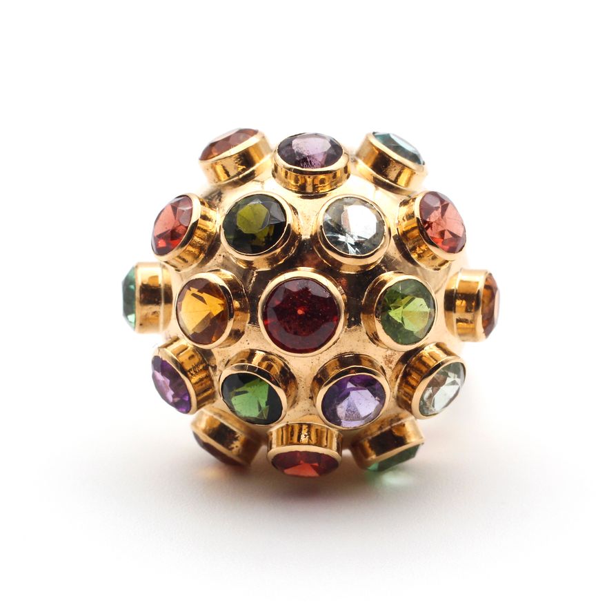 Vintage Gemstone Ring 4.67g