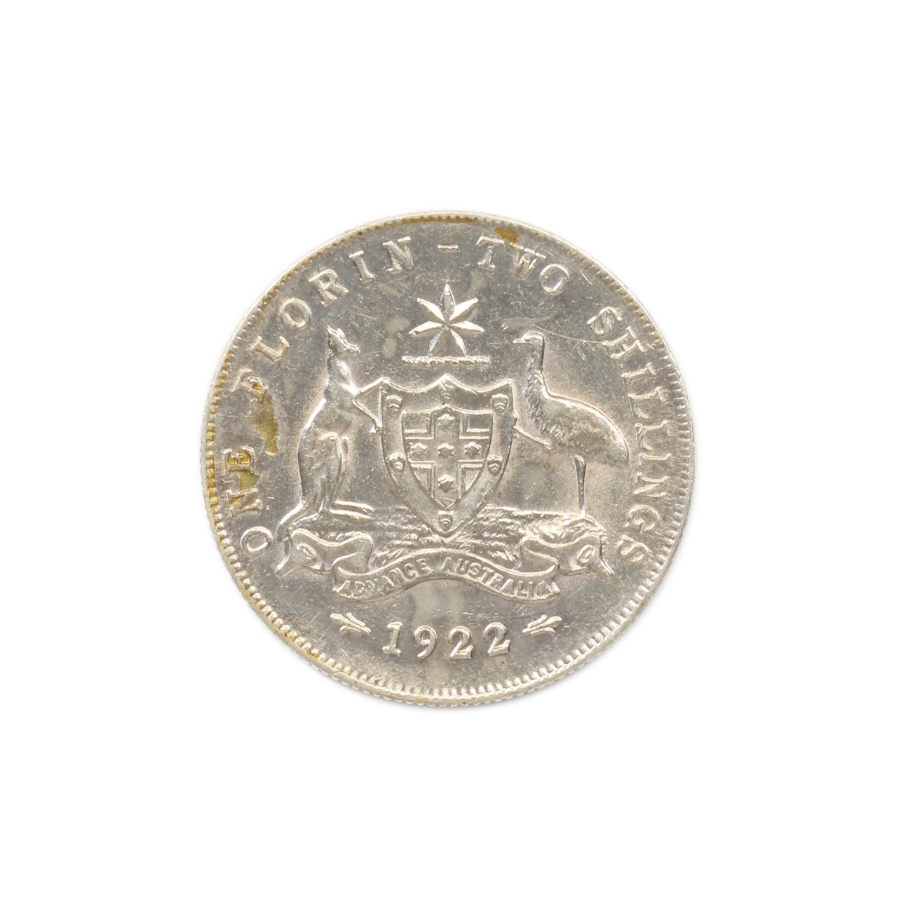 1036. · George IV, Florin, 1922, gEF