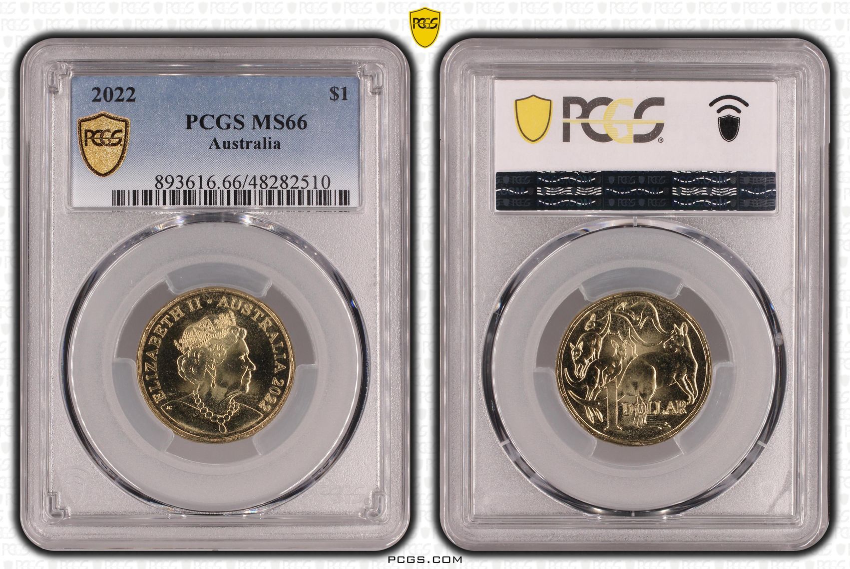 270 · One Dollar, 2022, PCGS MS66