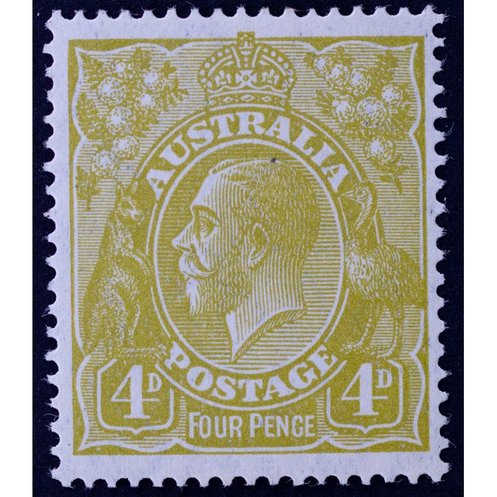 Small Multiple Watermarks, Fourpence, 1928, Fine