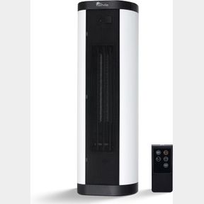 DOESN T COOLING! 1500W SPACE HEATER FOR INDOOR USE, ELECTRIC, CERAMIC, REMOTE, DIGITAL THERMOSTAT, OVERHEAT PROTECTION, VERTICAL &