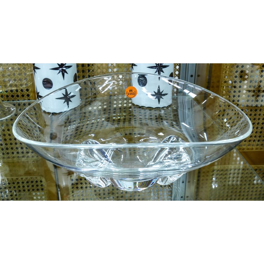Steuben Crystal Oval Center Bowl 12''