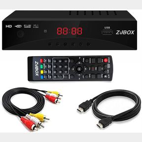 DIGITAL TV CONVERTER BOX, ATSC CABAL BOX - ZJBOX FOR ANALOG HDTV LIVE1080P WITH TV RECORDING&PLAYBACK,HDMI OUTPUT, TIMER SETTING T