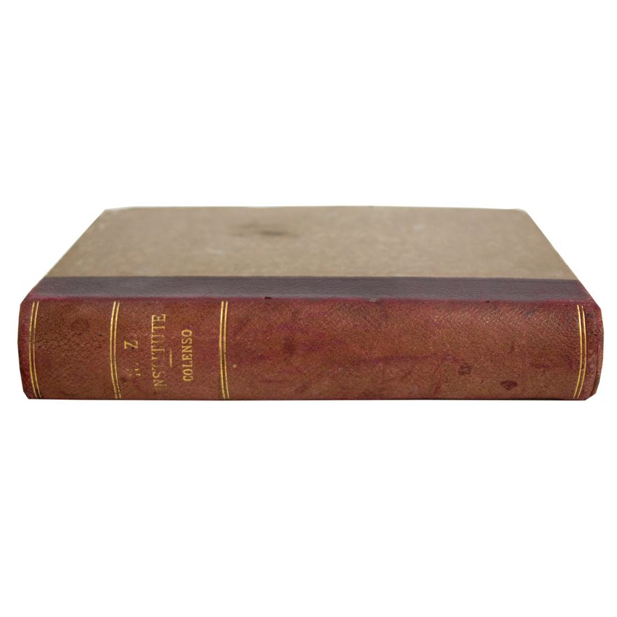COLENSO, WILLIAM., Bound volume of papers by Colenso from the transactions circa 1890's.
