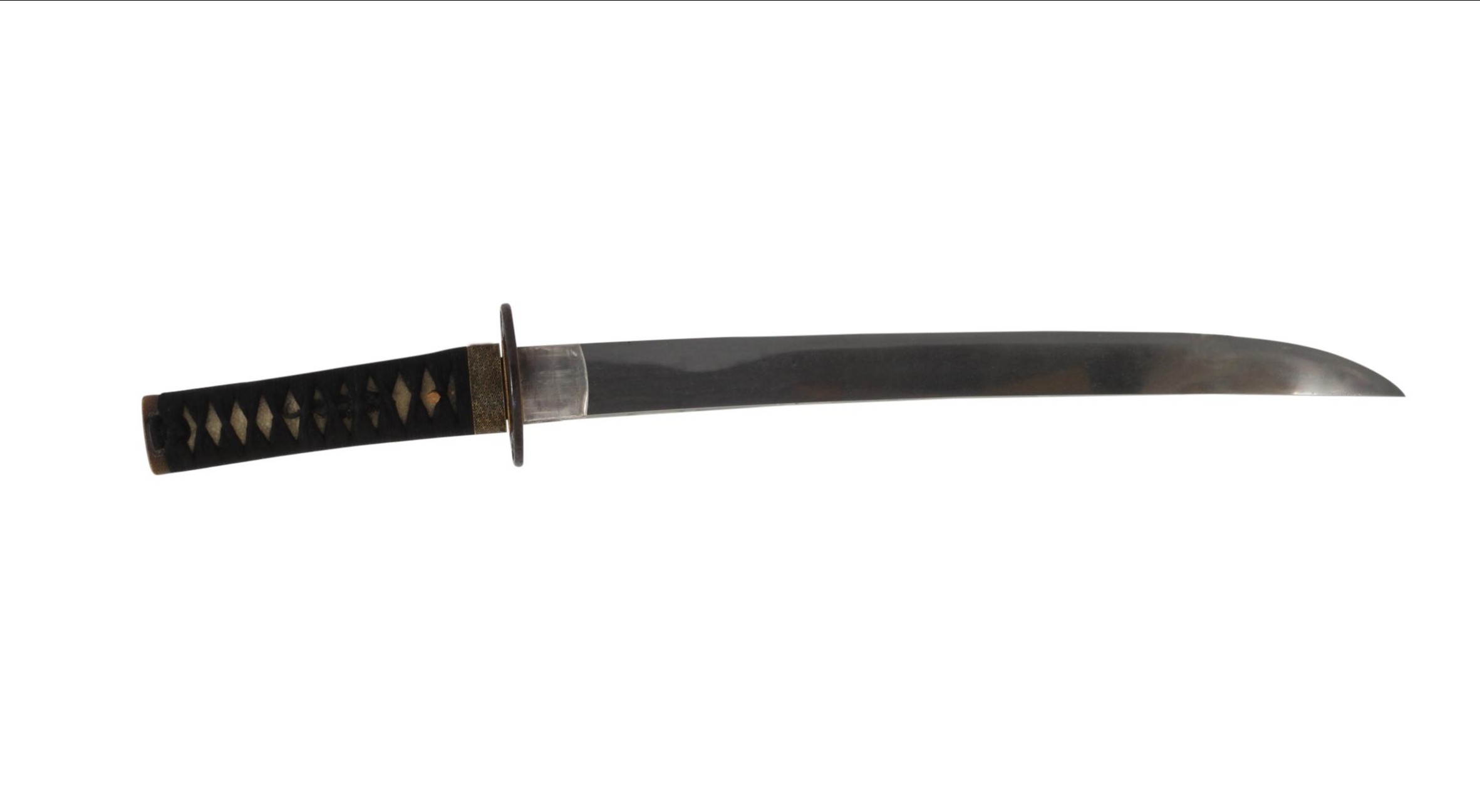 128. · Japanese Antique Samurai Sword  Tomotaka Wakizashi
