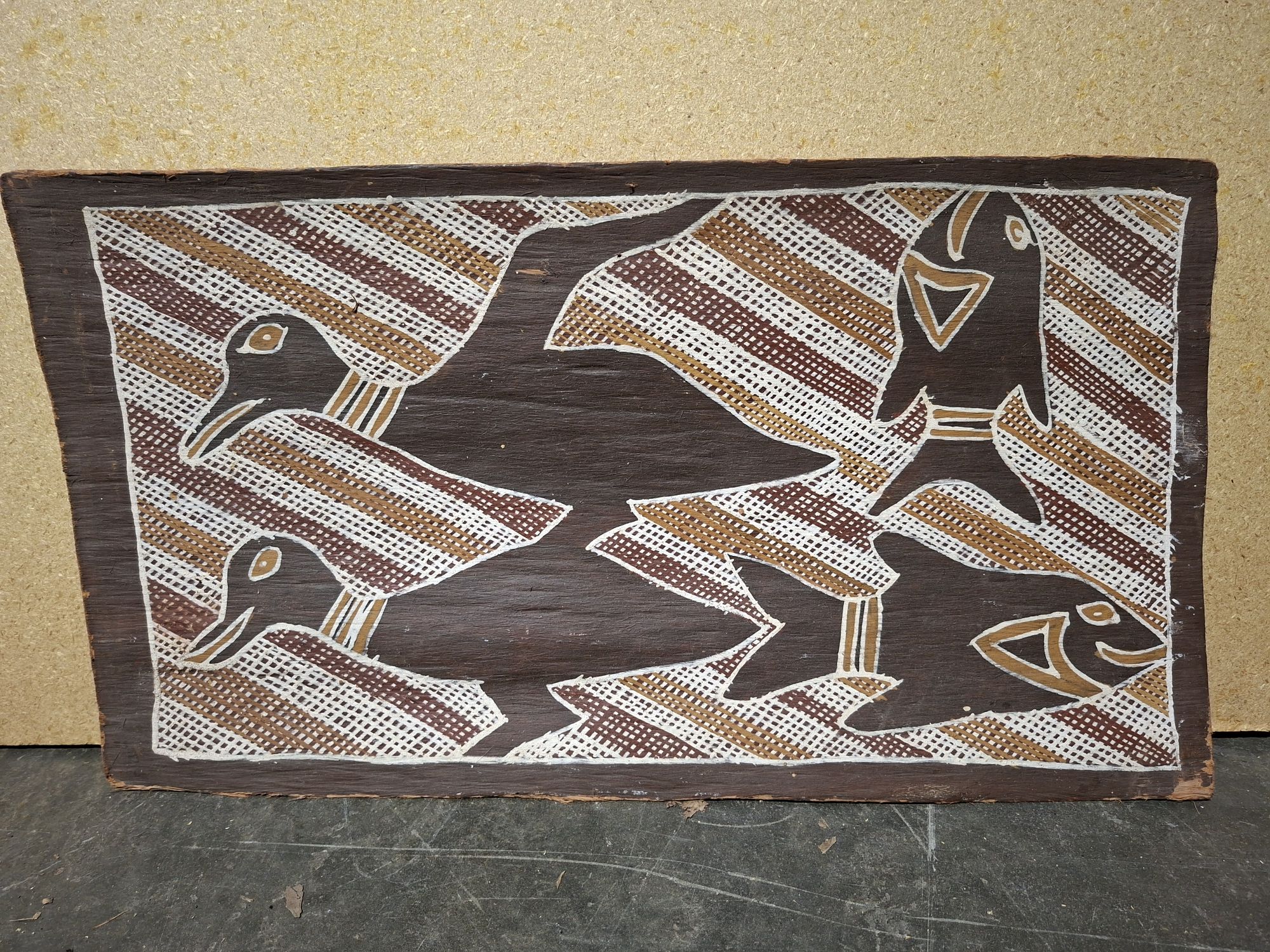 Aborigianl Bark Painting