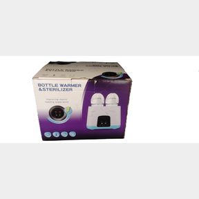 Double Bottle baby warmer LED Display Milk formula Heat food Electric - Blue / Pink - 0-36 months 3 years -