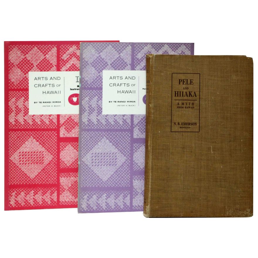 TE RANGI HIROA - HAWAII [association copies] - Arts and crafts of Hawaii