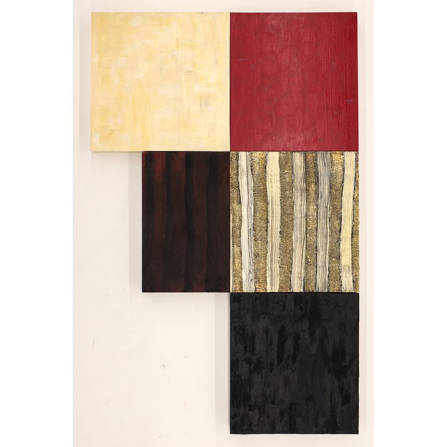 Stephanie Weber ''Patterns'' (Triptych) Oil