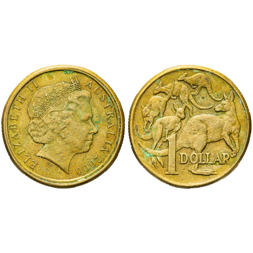 Elizabeth II, Mule, One Dollar, 2000
