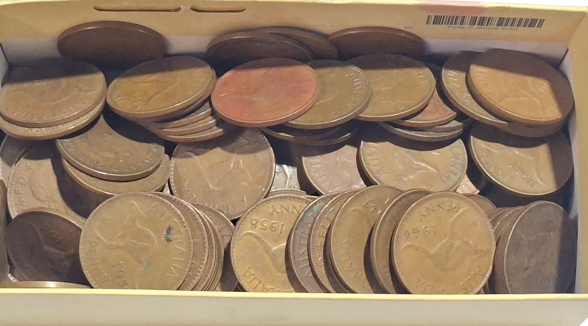 Tray Of Coins