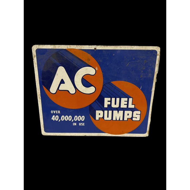 Ac Fuel Pump Tin Metal Sign